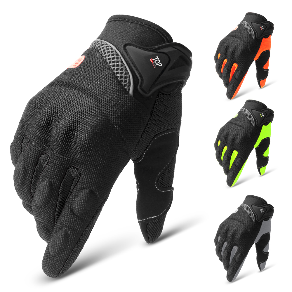 Motorcycle Glove Knuckle - Yaz motosiklet eldivenleri nefes bisiklet eldiveni