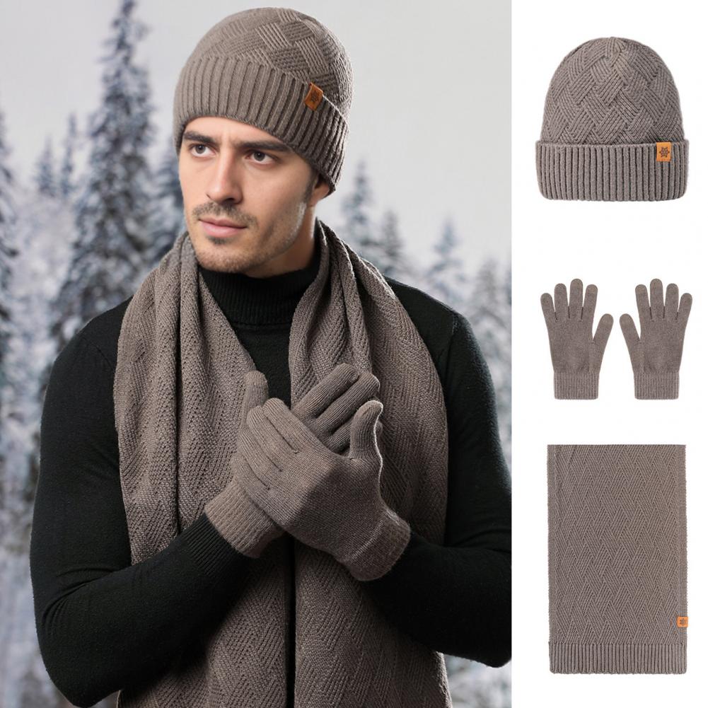 Winter Glove Insulated - Nefes alabilen akrilik malzeme seti erkek