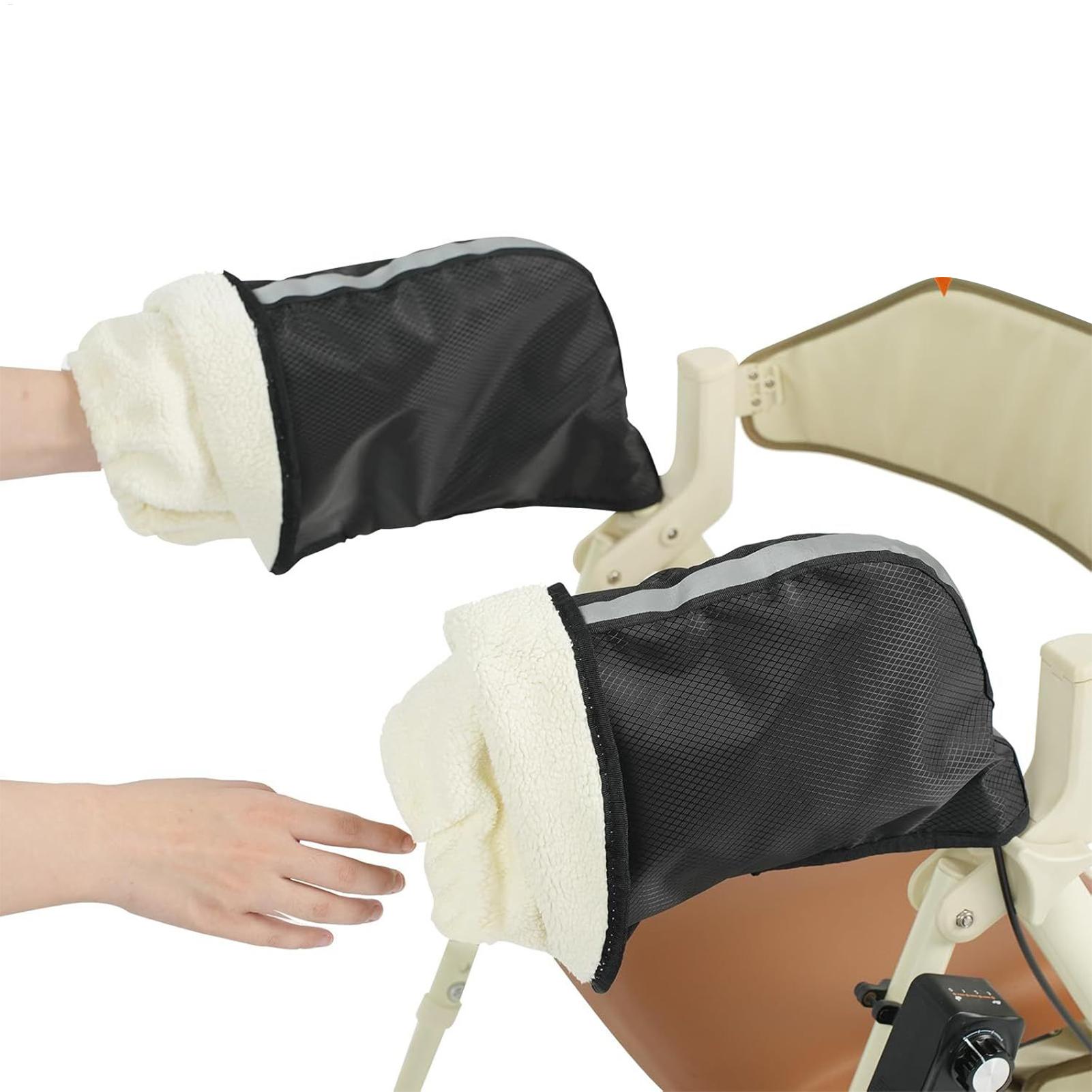 Wool Glove Lined - Rollator Eldivenleri Termal Rüzgar Geçirmez Su