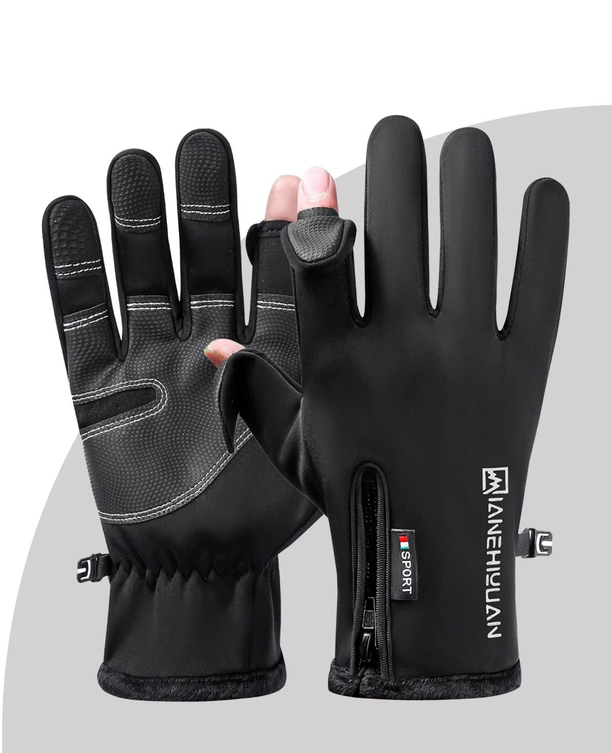 Ski Glove Waterproof - Bisiklet eldivenleri erkekler dokunmatik ekran su