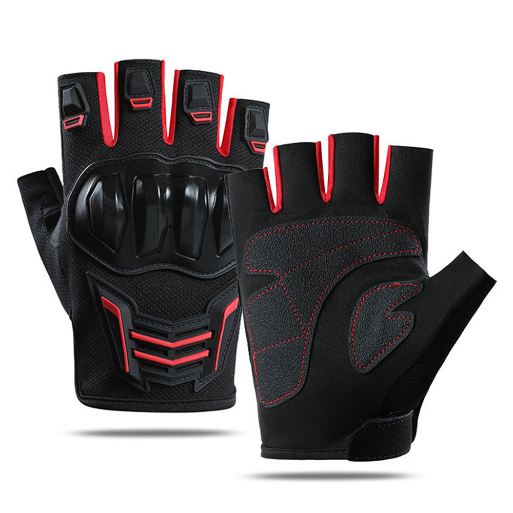 Cycling Glove Padded - Nefes motosiklet eldivenleri yaz yarım parmak