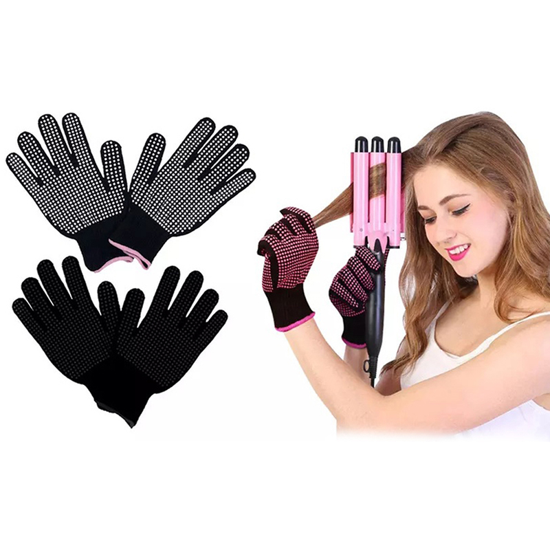 Heat Resistant Glove - 1 adet yeni çift taraflı saç