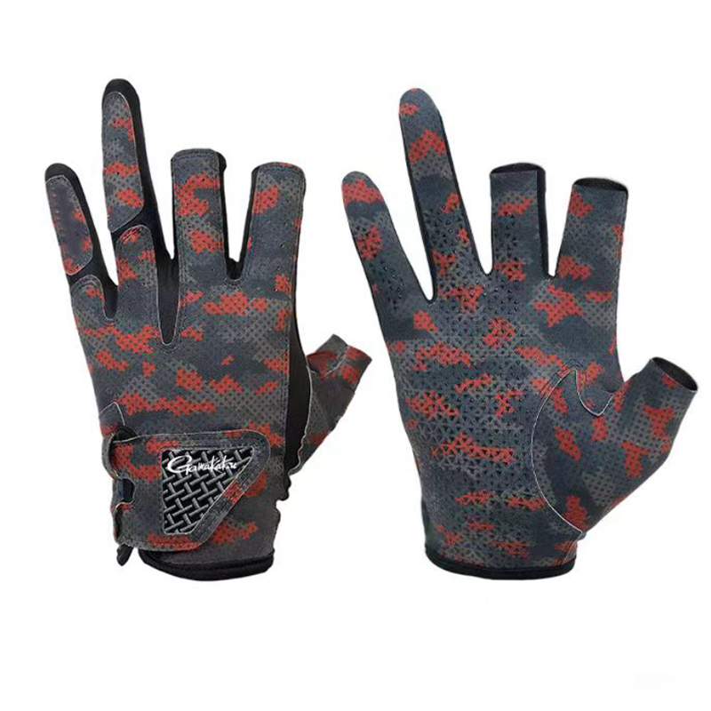 Cycling Glove Padded - Gamakatsu balıkçı eldiveni kaymaz yaz nefes