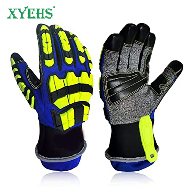 Work Glove Impact - XYEHS ANSI CUT A5 Kurtarma ve