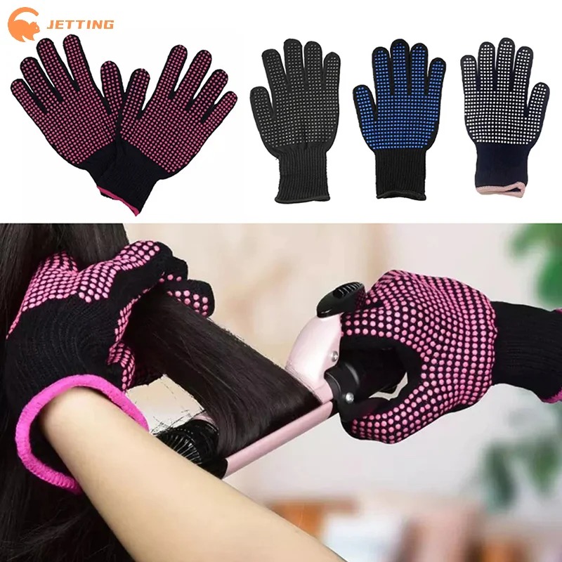 Heat Resistant Glove - 1 adet kuaför şekillendirici eldiven çift
