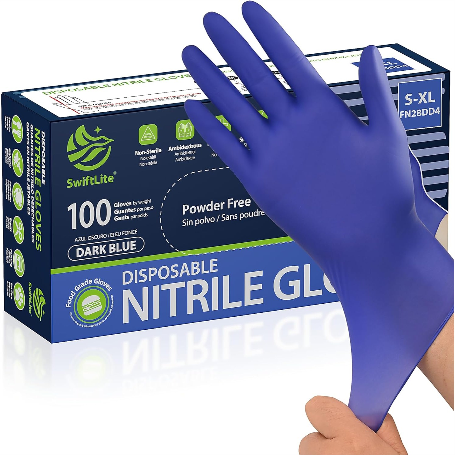 Rubber Glove Cleaning - Tek Kullanımlık Nitril Eldivenler, Yemek Pişirme