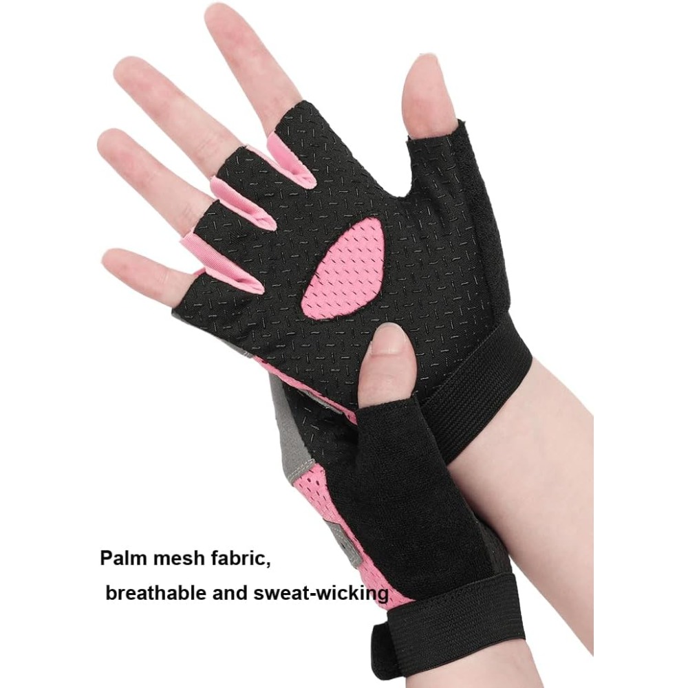 Workout Glove Gym - Kadınlar için Geliştirilmiş Kavrama ve Bilek