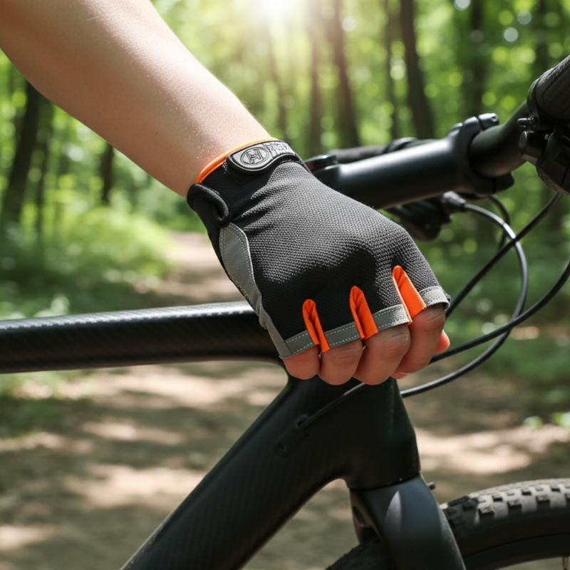 Cycling Glove Padded - Yarım Parmak bisiklet eldiveni Erkek Kadın