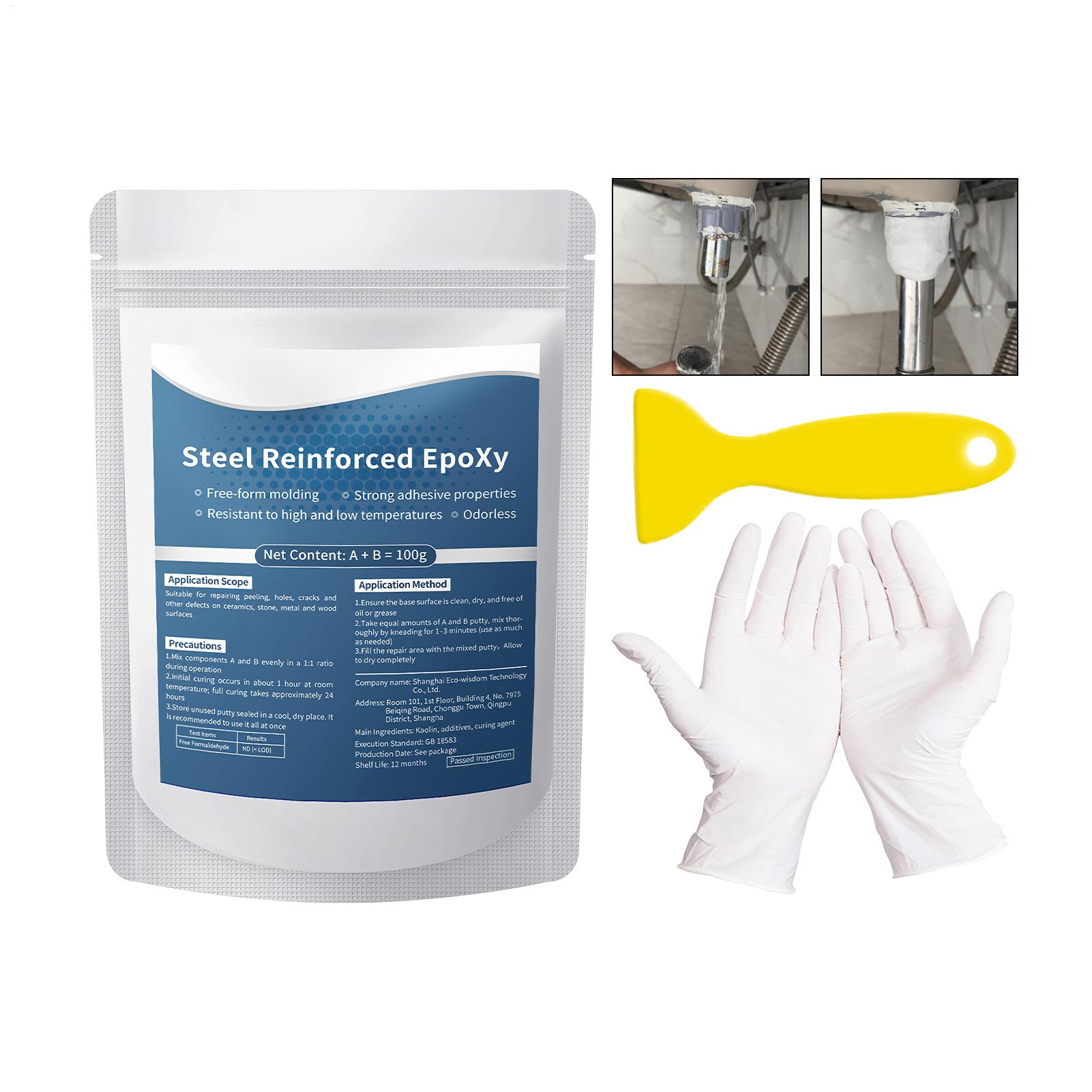 Heat Resistant Glove - Yüksek Mukavemetli Su Geçirmez Tamir Macunu,