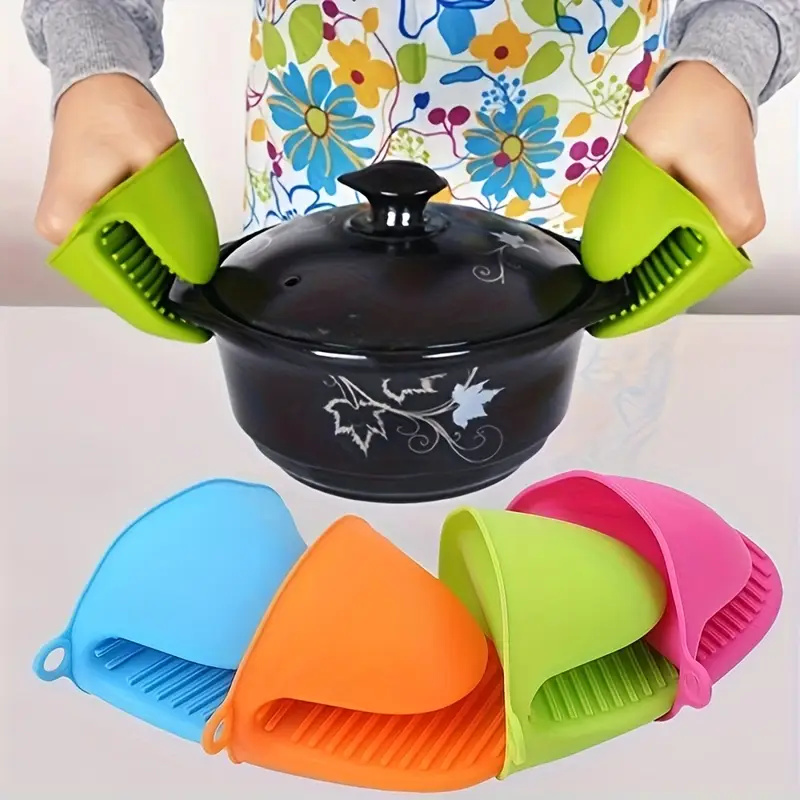 Oven Mitt Silicone - 2 adet silikon tencere tutucu eldiven