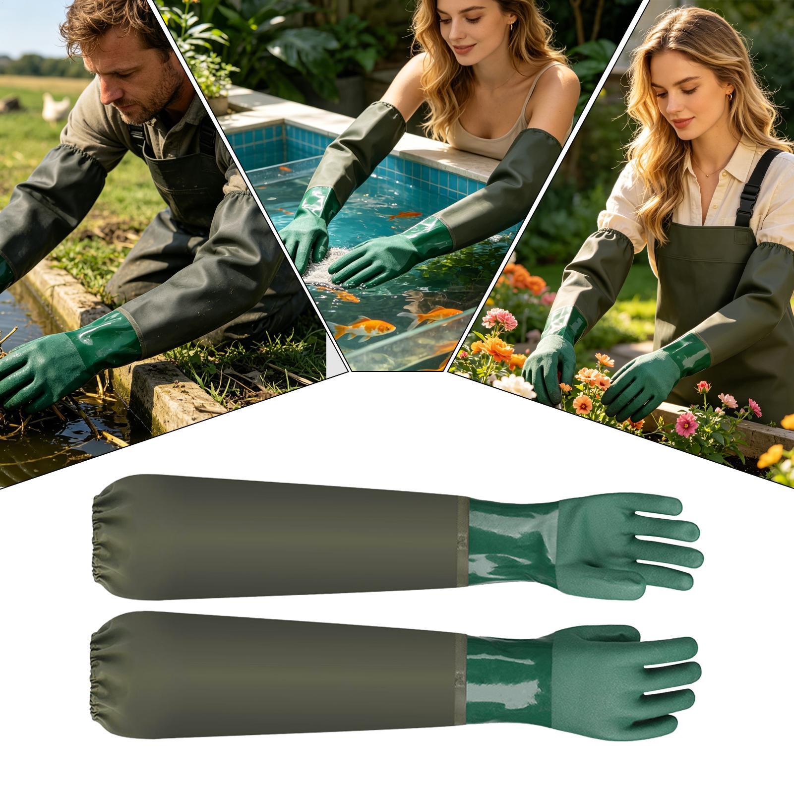 Rubber Glove Cleaning - Su geçirmez Kauçuk Eldivenler Uzun Ömürlü
