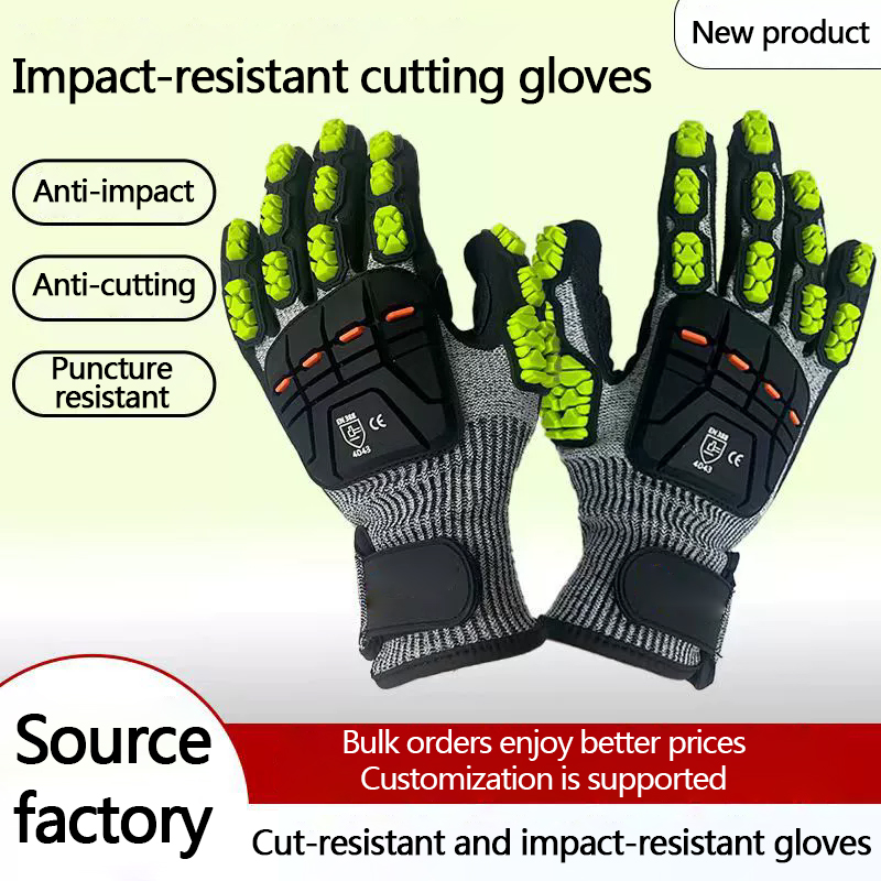Cut Resistant Glove - HPPE kesilmeye karşı dayanıklı eldivenler, TPR