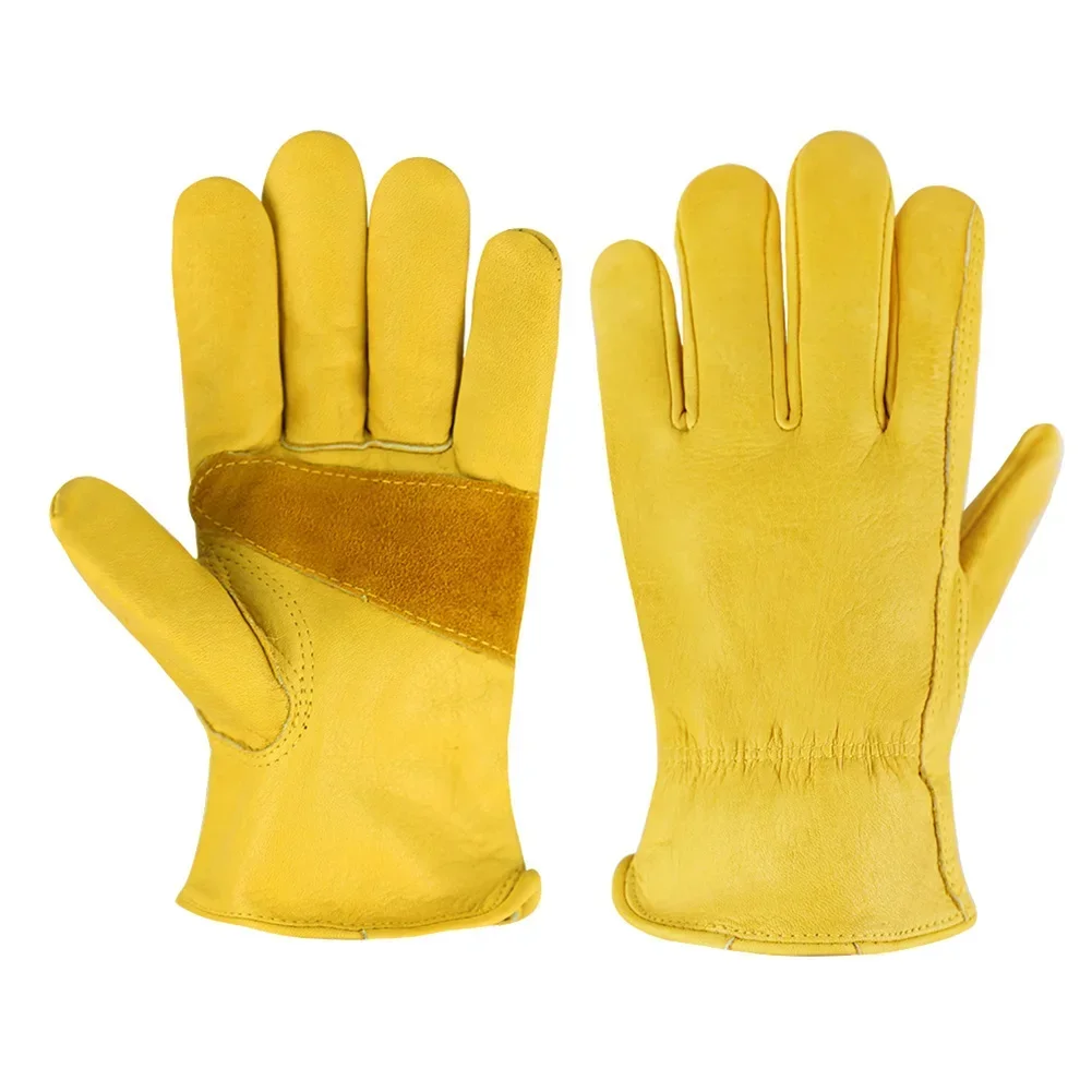 Leather Driving Glove - Bahçe, Motosiklet Sürüşü, Kaynak Koruması, Atölyeler
