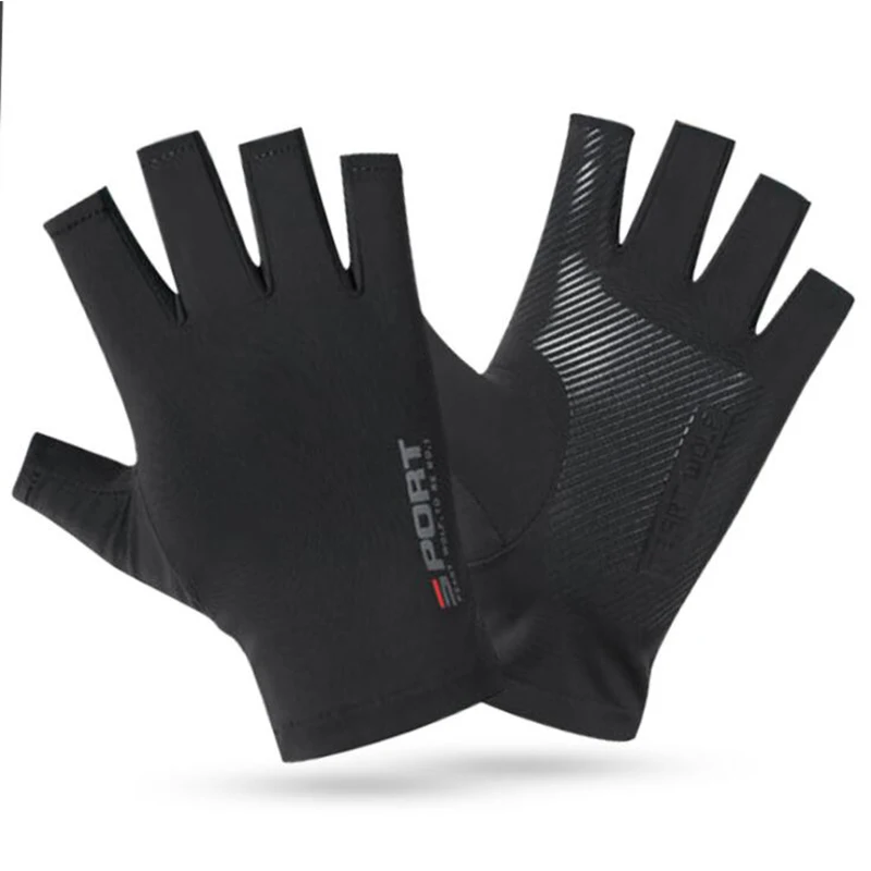 Cycling Glove Padded - 1 çift yarım parmak bisiklet eldiveni