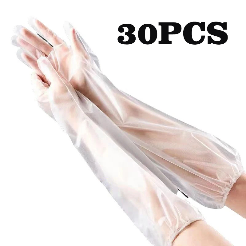 Rubber Glove Cleaning - 30 adet tek kullanımlık kol koruyucu