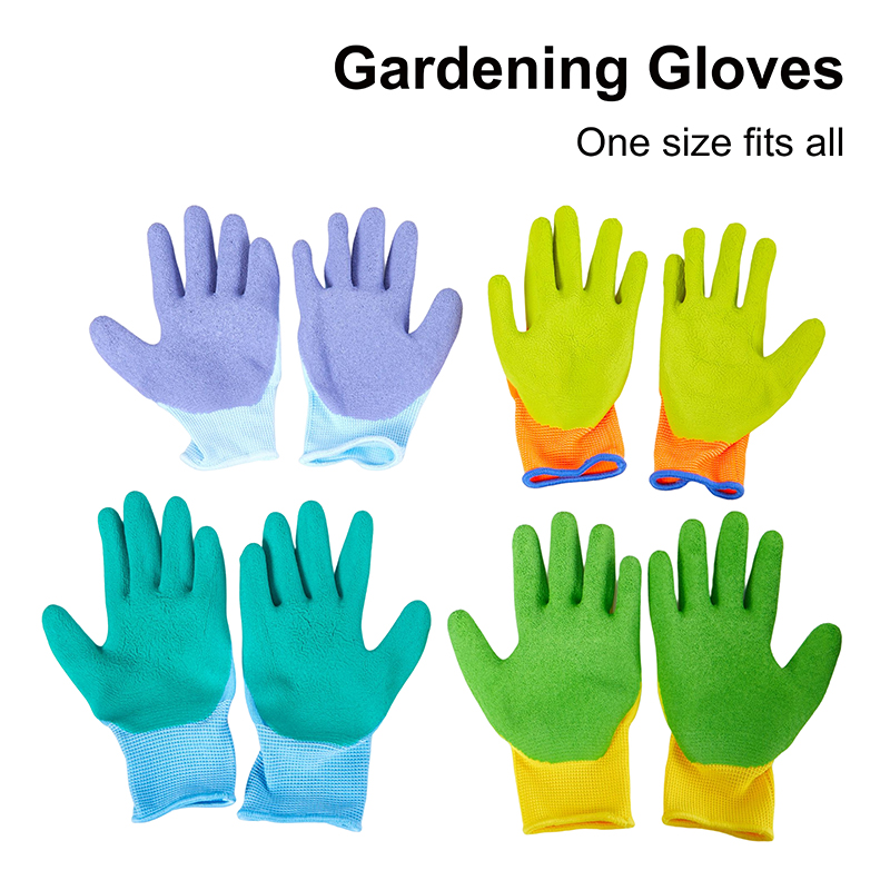 Gardening Glove Waterproof - 1 çift nefes alabilen çocuk bahçe