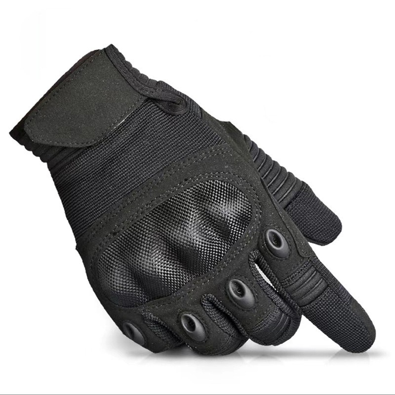 Motorcycle Glove Knuckle - Süper Fiber erkek Taktik Eldiven Koruma