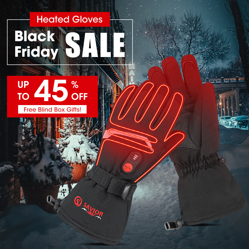 Heat Resistant Glove - Kar geyik kış ısıtmalı eldiven kadın