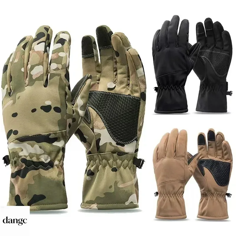 Ski Glove Waterproof - Kışlık Su Geçirmez Kamuflaj Av Eldivenleri