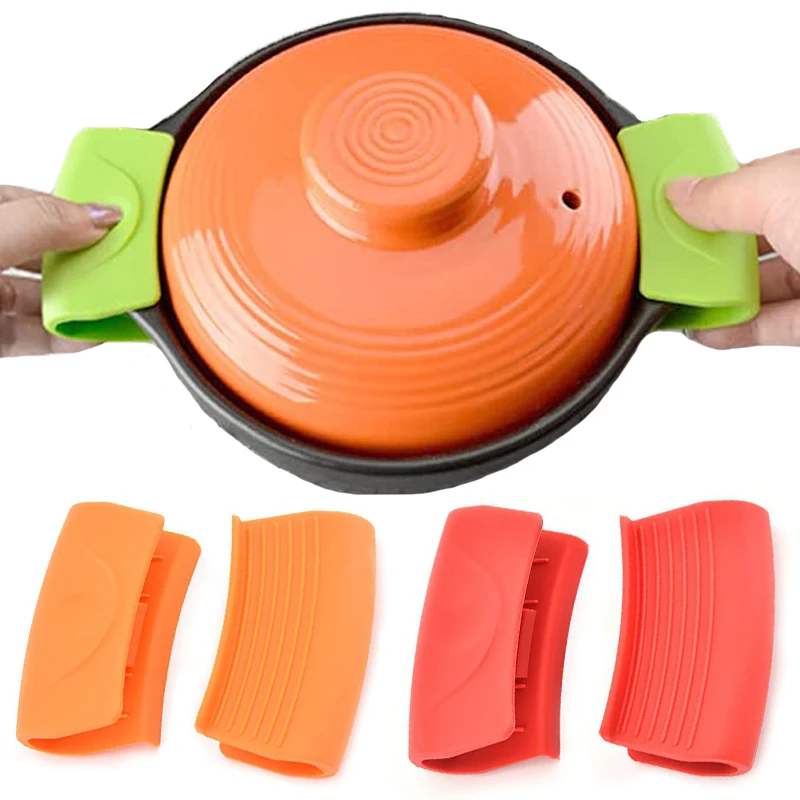 Oven Mitt Silicone - 2 adet silikon eldiven yapışmaz isıya