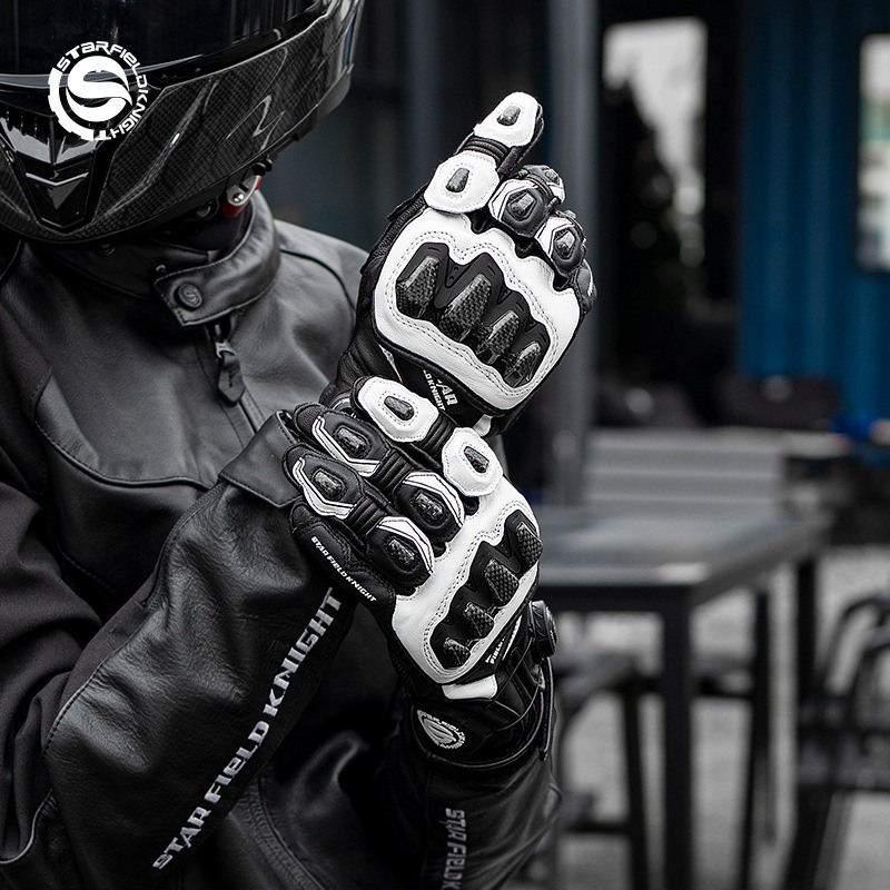 Motorcycle Glove Knuckle - STAR FIELD KNIGHT Motosiklet Eldivenleri Erkek
