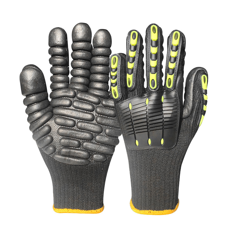 Work Glove Impact - Madencilik Sondajı için Profesyonel Titreşim Önleyici