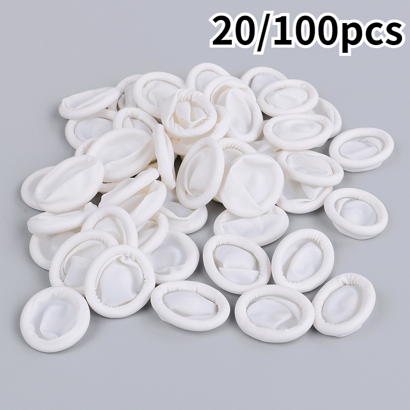 Latex Disposable Glove - 20/100 adet tek kullanımlık Anti statik