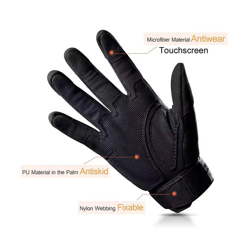 Erkek Tam Parmak Taktik Eldive - Motorcycle Glove Knuckle incelemesi ve fiyatı