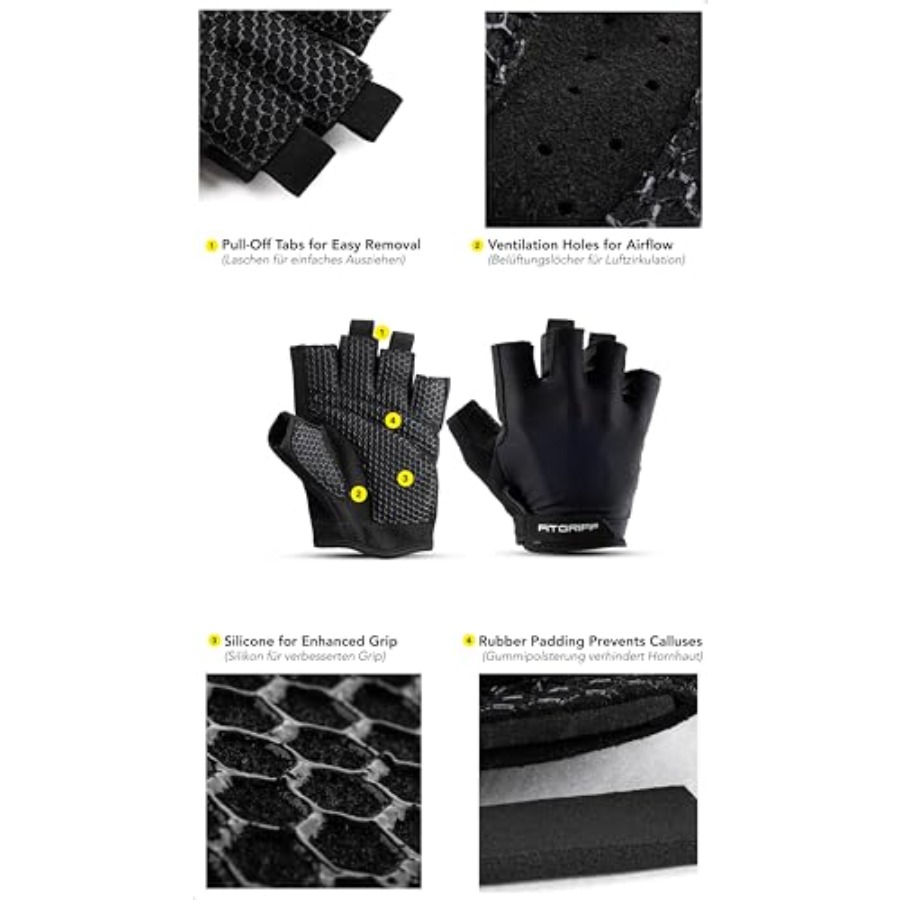 ®   Erkekler ve Kadınlar için  - Workout Glove Gym incelemesi ve fiyatı