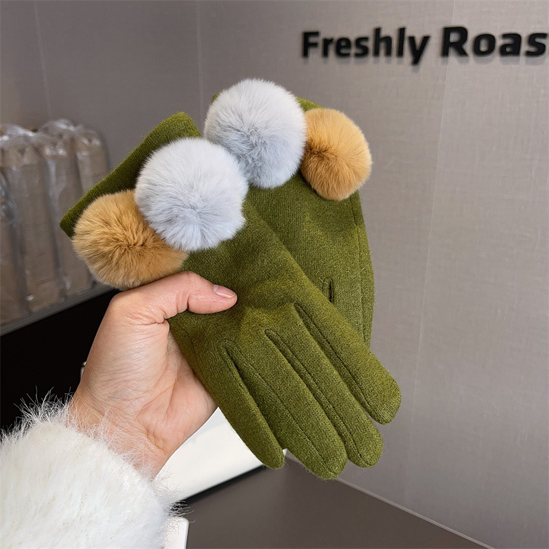 Eldiven Kadın Yün Ekose Tilki  - Wool Glove Lined incelemesi ve fiyatı
