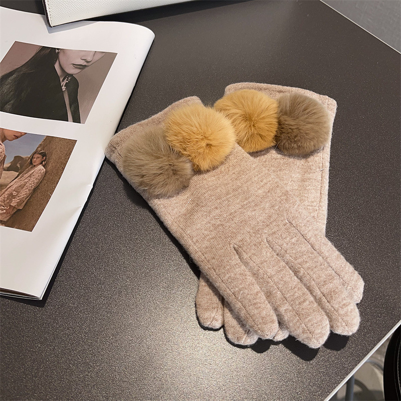 Eldiven Kadın Yün Ekose Tilki  - Wool Glove Lined incelemesi ve fiyatı