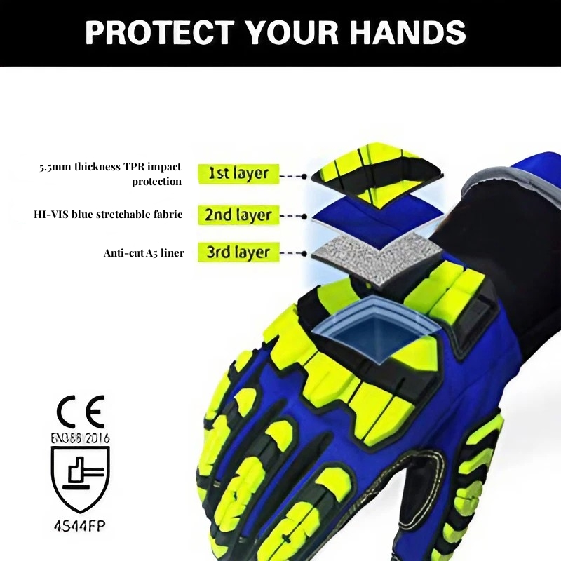 XYEHS ANSI CUT A5 Kurtarma ve  - Work Glove Impact incelemesi ve fiyatı