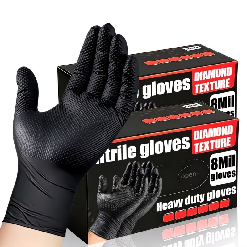 Ağır Hizmet Tipi Siyah Endüstr - Nitrile Mechanic Glove incelemesi ve fiyatı