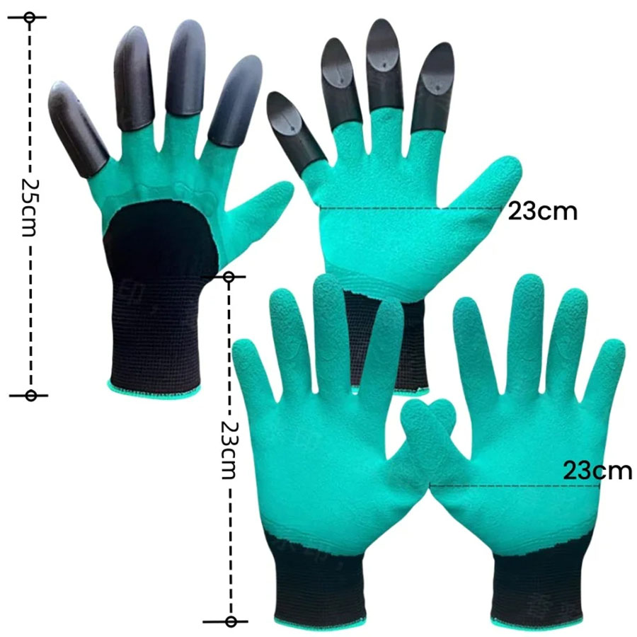 1 çift bahçe eldiveni pençeli  - Gardening Glove Waterproof incelemesi ve fiyatı