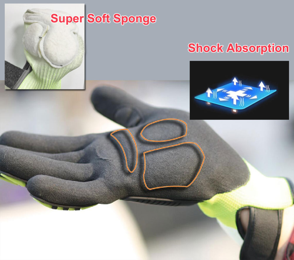NMSafety yüksek kaliteli eldiv - Work Glove Impact incelemesi ve fiyatı