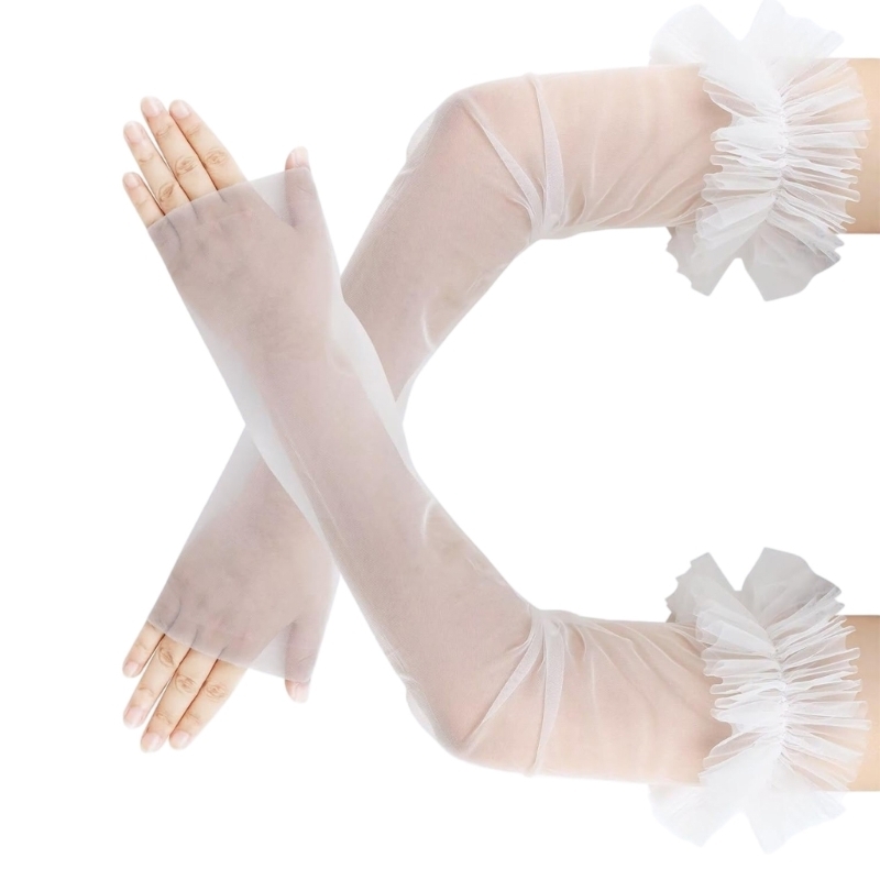 Ziyafetler için Zarif Düğün Sı - Fingerless Glove Knit incelemesi ve fiyatı