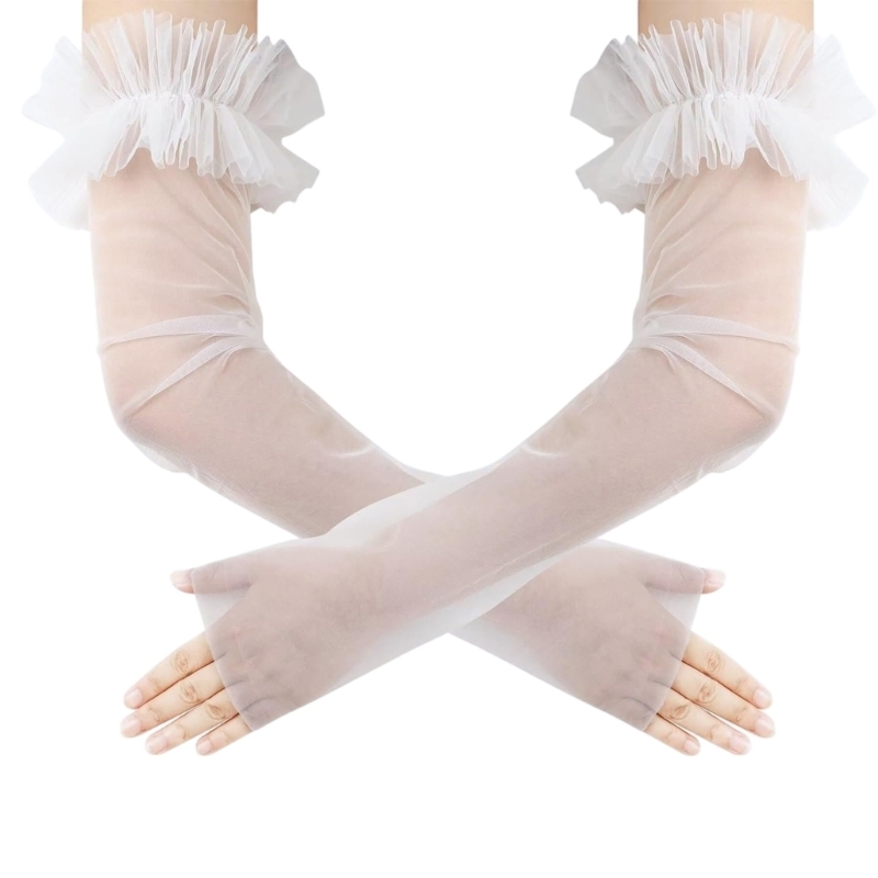 Ziyafetler için Zarif Düğün Sı - Fingerless Glove Knit incelemesi ve fiyatı