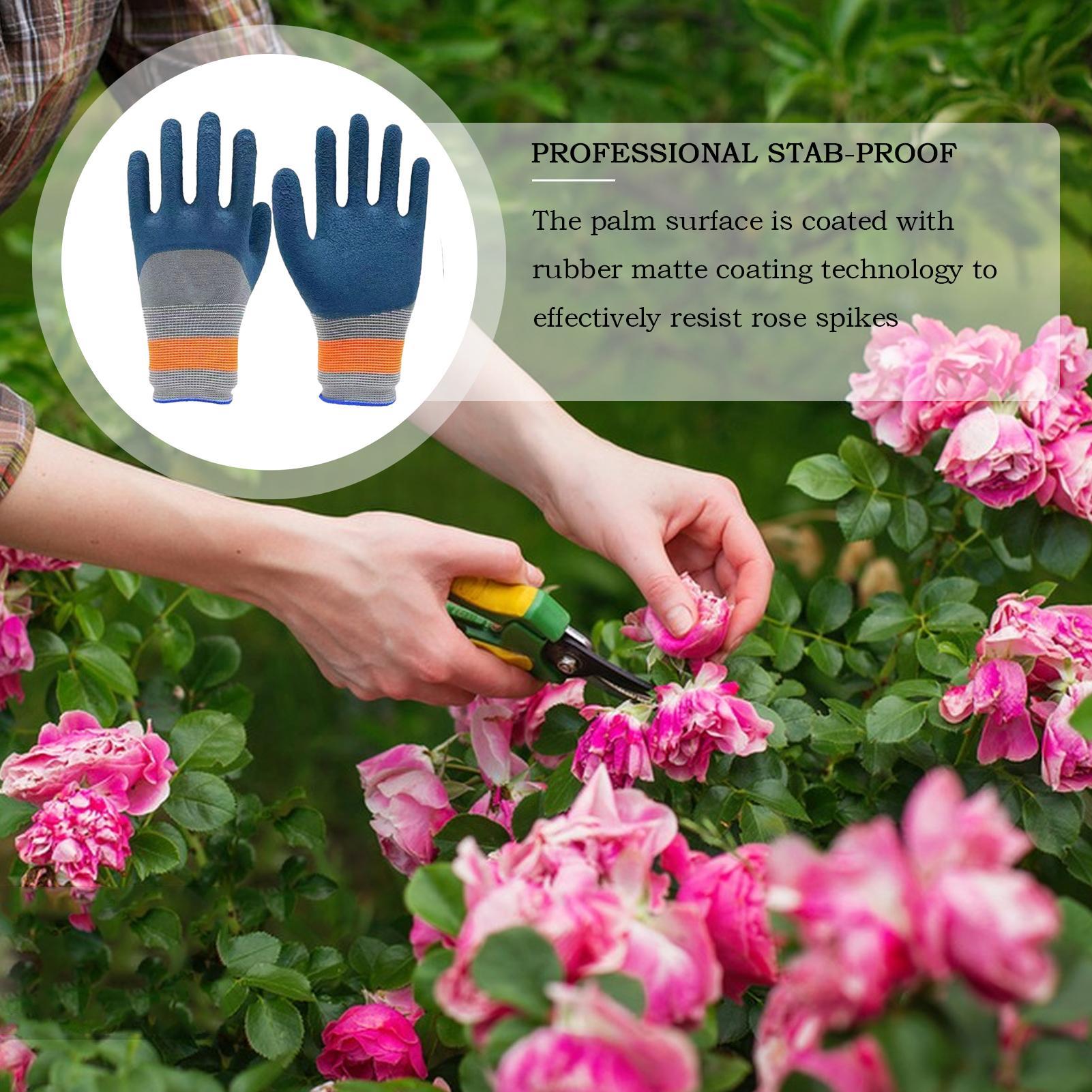 1 çift bahçe eldiveni kauçuk s - Gardening Glove Waterproof incelemesi ve fiyatı
