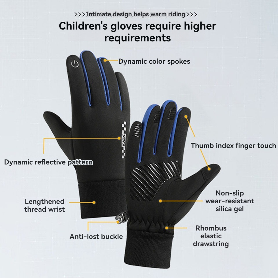Kış çocuk eldivenleri yastıklı - Ski Glove Waterproof incelemesi ve fiyatı