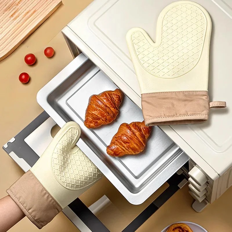 1PC Isıya Dayanıklı Silikon Fı - Oven Mitt Silicone incelemesi ve fiyatı