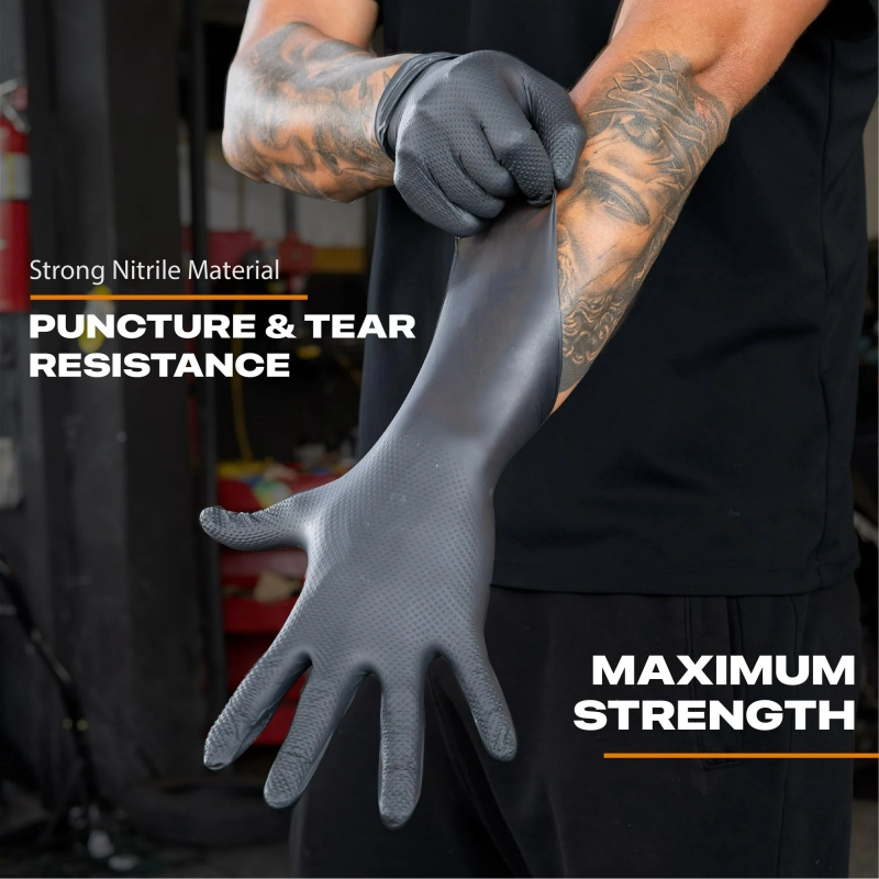 Siyah Ağır Hizmet Tipi Nitril  - Nitrile Mechanic Glove incelemesi ve fiyatı