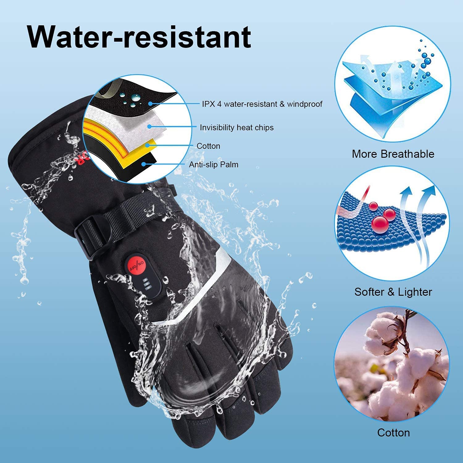 Kar geyik kış ısıtmalı eldiven - Heat Resistant Glove incelemesi ve fiyatı