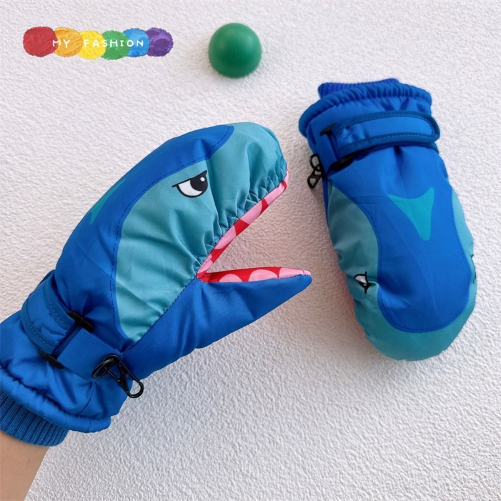 Karikatür Çocuk Kayak Eldivenl - Ski Glove Waterproof incelemesi ve fiyatı