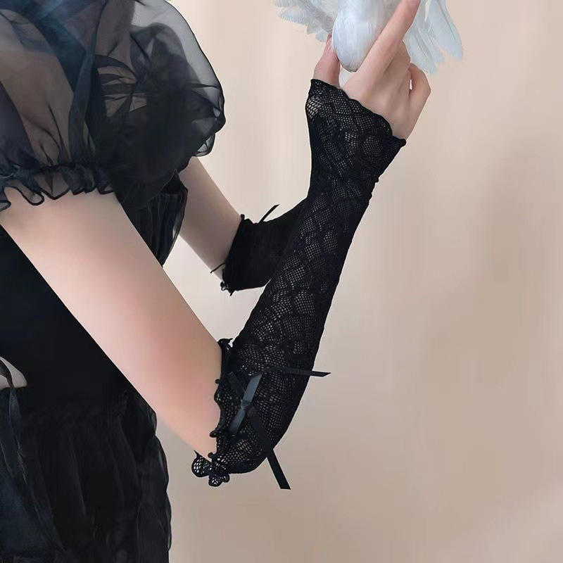 Yaz Uzun Dantel Fırfır Örgü Pa - Fingerless Glove Knit incelemesi ve fiyatı