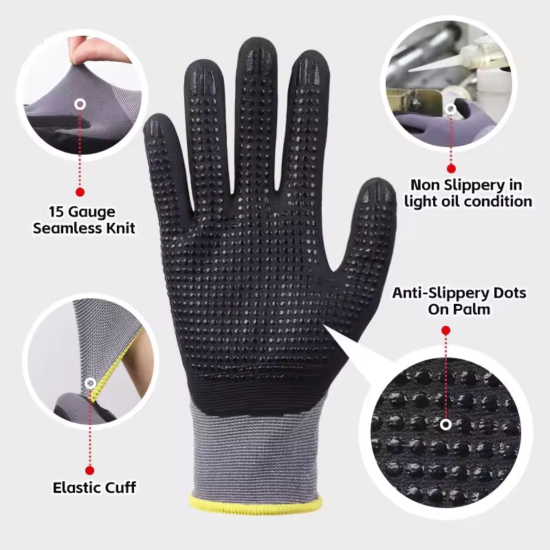 Mikro Köpük Güvenlik İş Eldive - Nitrile Mechanic Glove incelemesi ve fiyatı