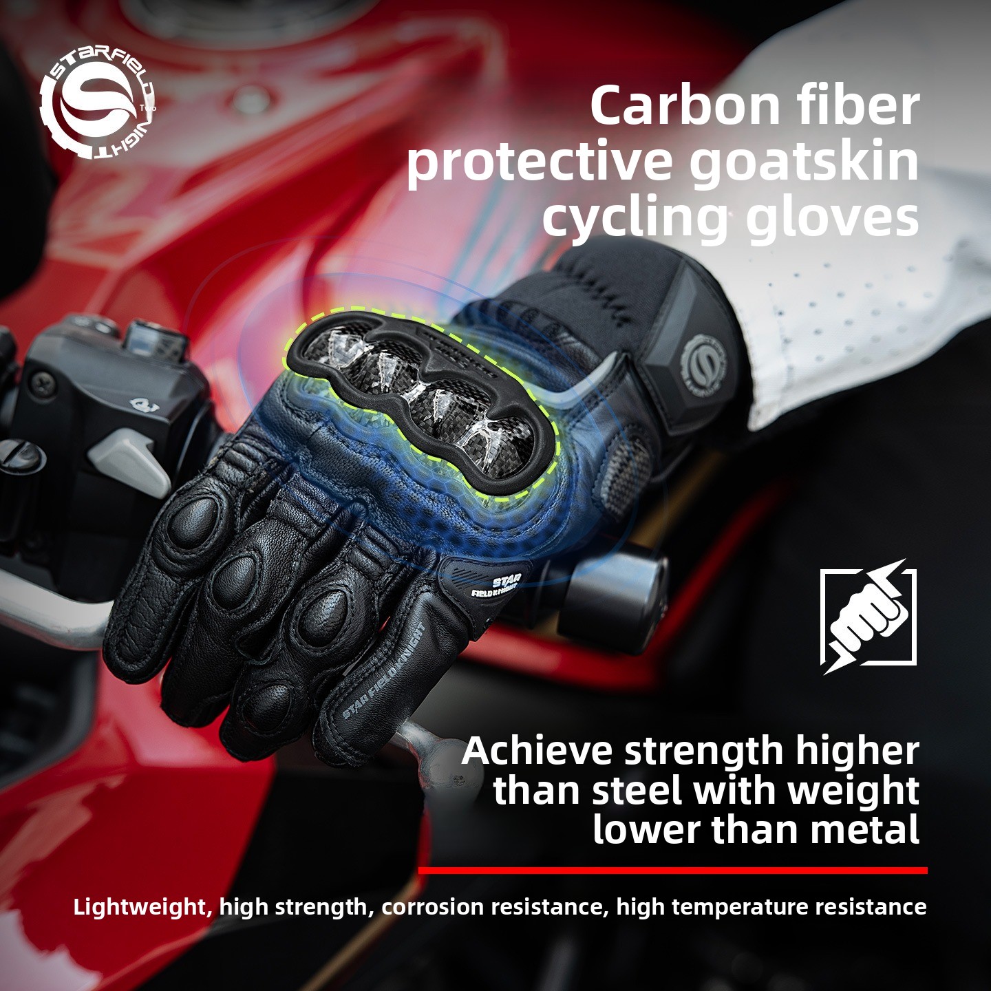 STAR KNIGHT Motosiklet Sürüş E - Motorcycle Glove Knuckle incelemesi ve fiyatı