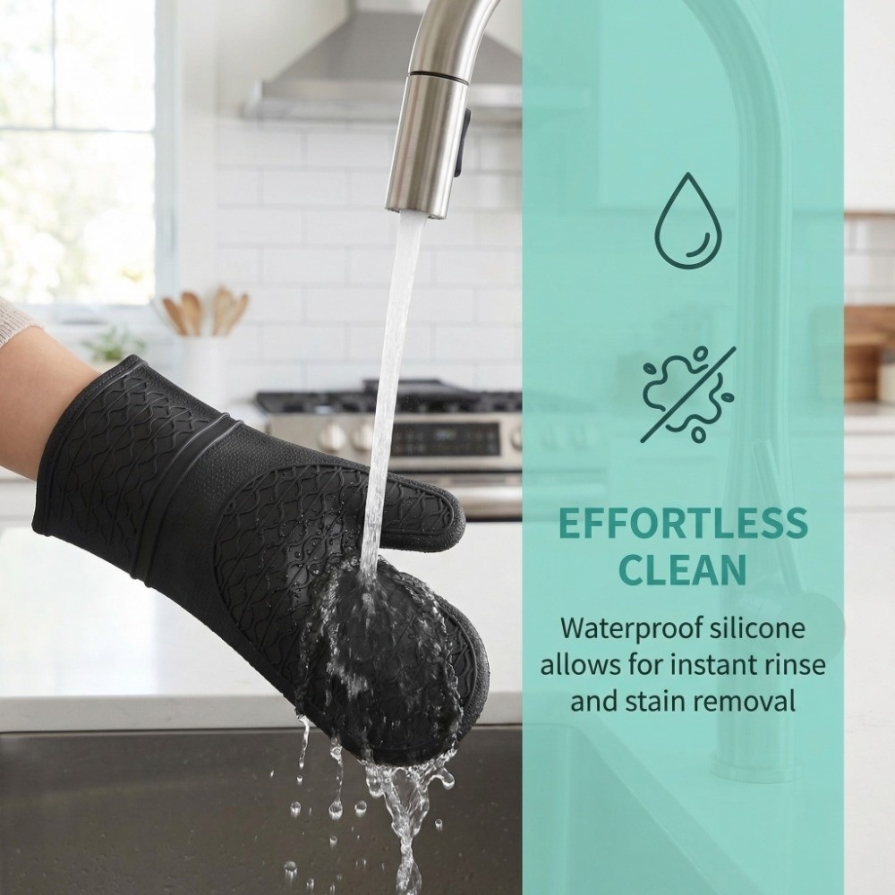Gıda Sınıfı Silikon Fırın Eldi - Oven Mitt Silicone incelemesi ve fiyatı