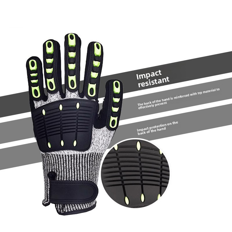 Seviye 5 Kesilmeye Dayanıklı E - Work Glove Impact incelemesi ve fiyatı