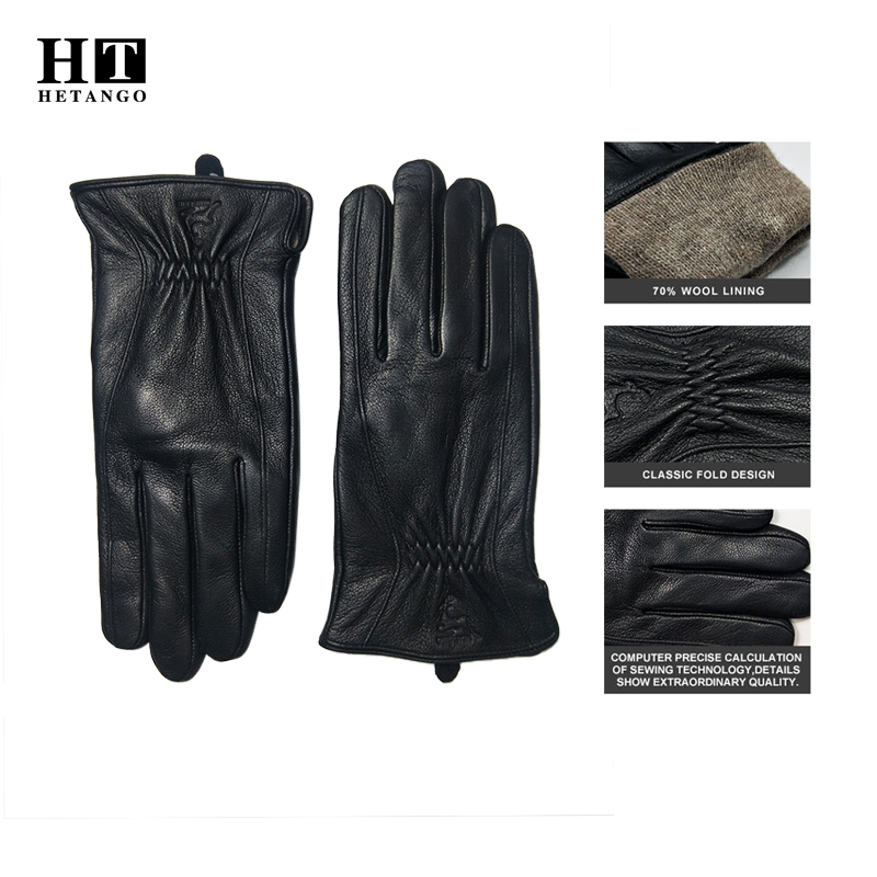    Kışlık Erkek Siyah Geyik D - Wool Glove Lined incelemesi ve fiyatı
